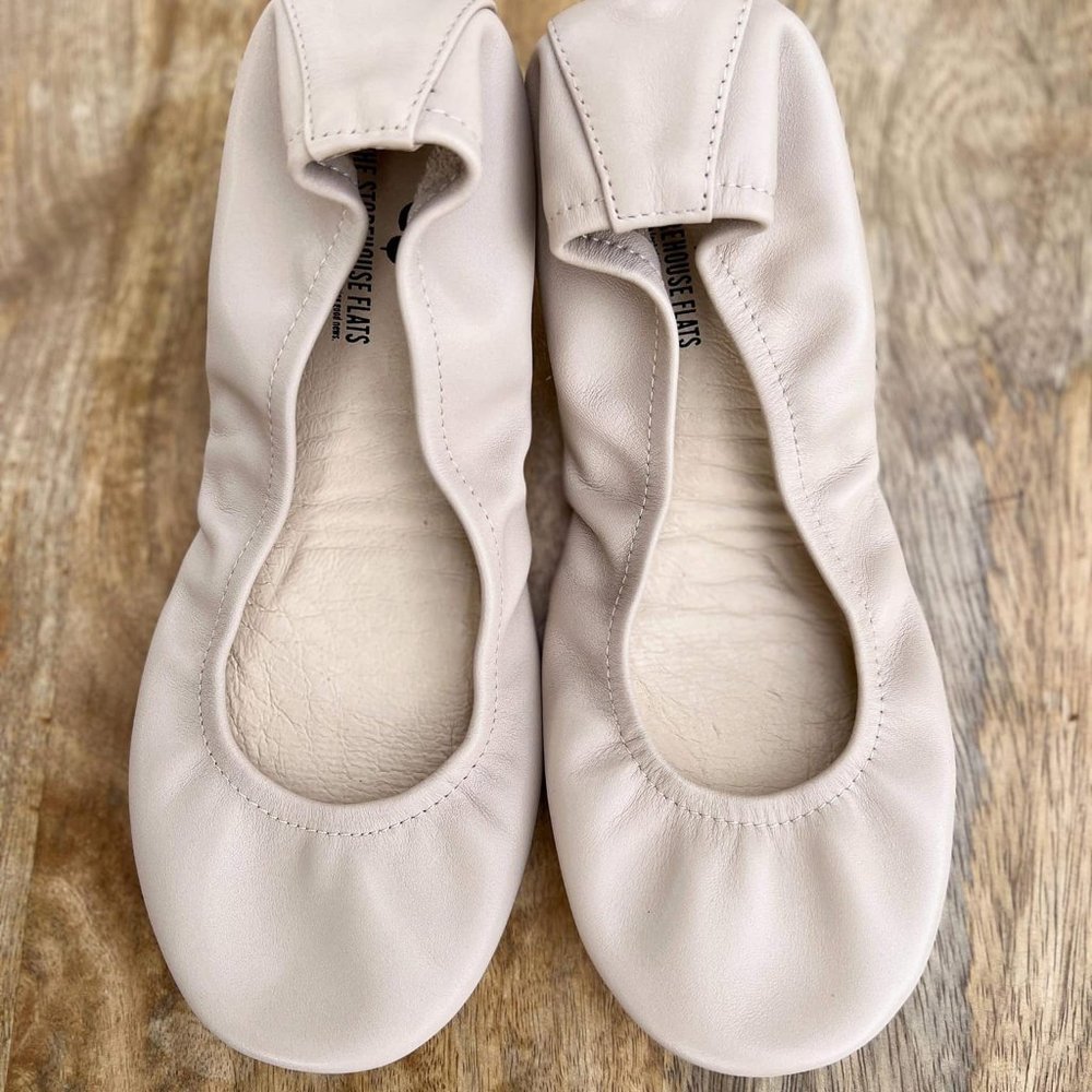 Storehouse Flats (Sand) Size 8